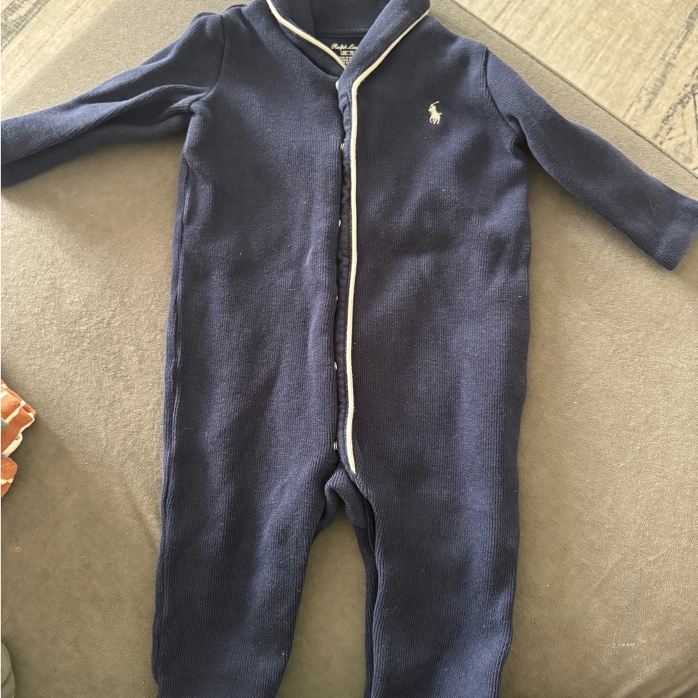 Navy Blue Kids One Piece by Ralph Lauren